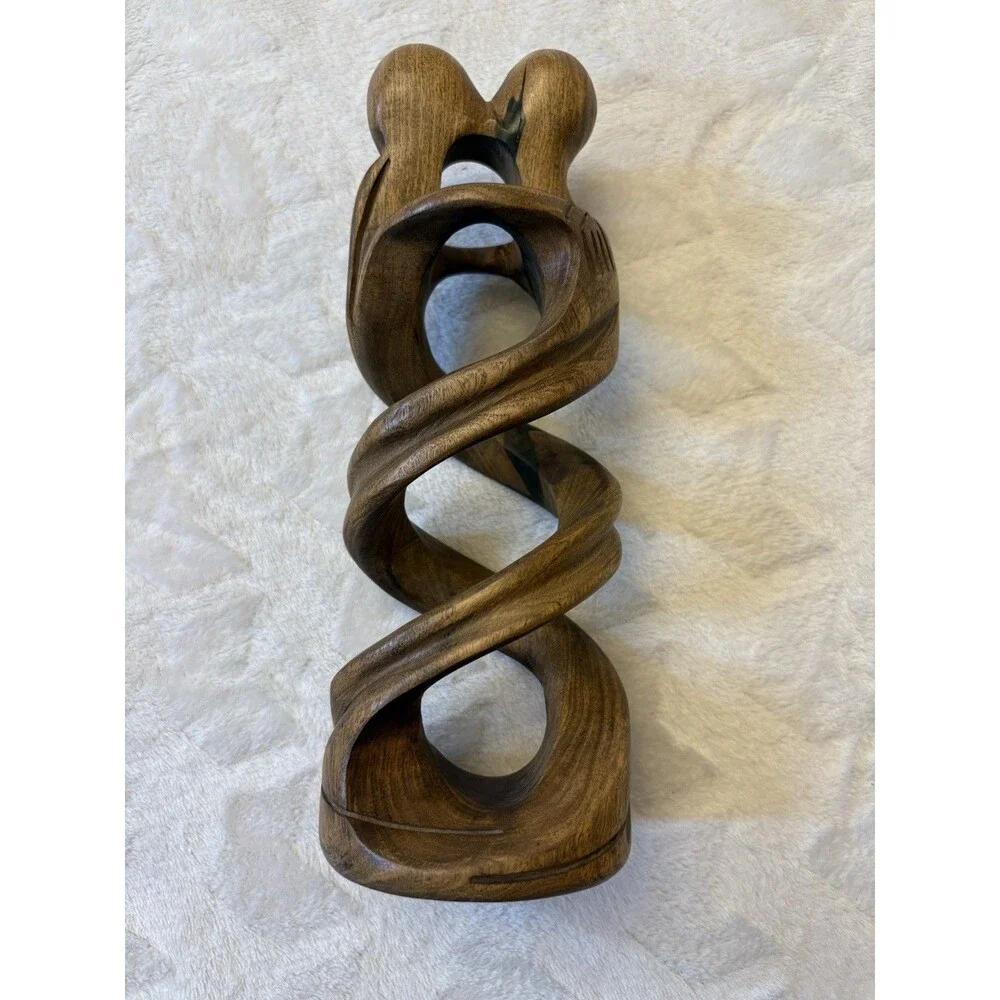 Stonewood Wood Carved Love Figure
